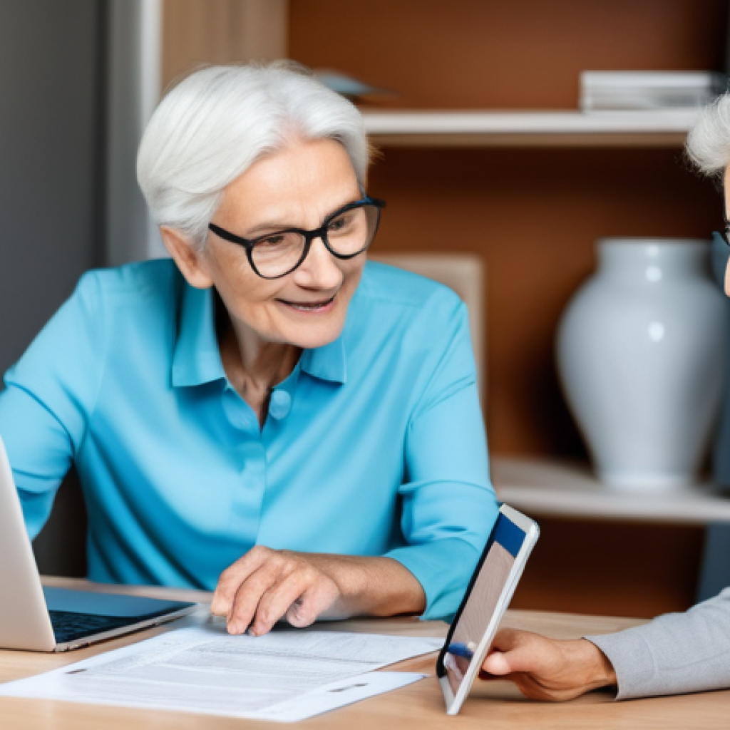 공공관리사 필기시험에 자주 출제되는 주제 - **Digital Transformation and Accessible Public Services:**
    "A vibrant, modern image showcasing t...