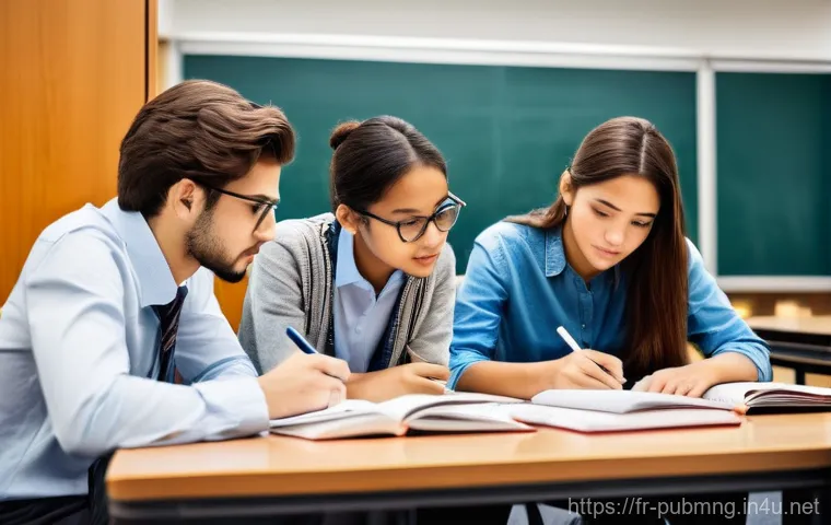 공공관리사 시험 대비 스터디 그룹 - **Prompt 1: Collaborative Study Session - Breaking Isolation and Finding Support**
    "A diverse gr...